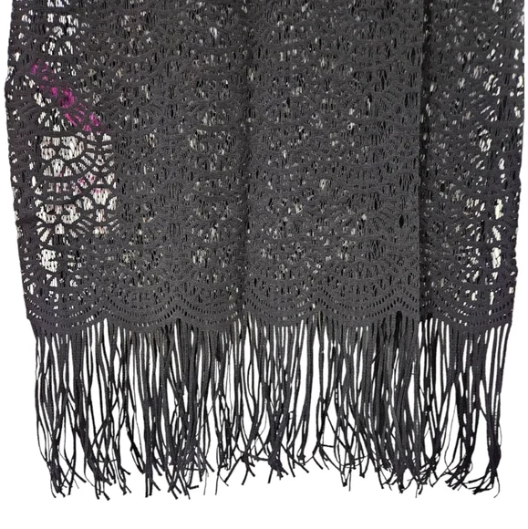 NWT L'agent By Agent Provocateur Karrie Fringe Swimsuit Cover-Up Size M - Picture 4 of 7